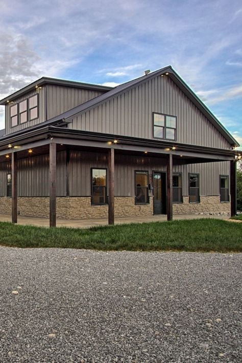 barndominium in texas exterior 