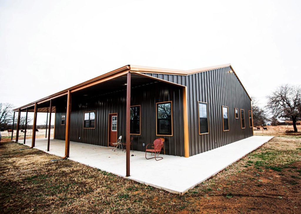 barndominium in virginia exterior 