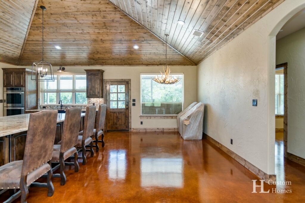 barndominium in montana interior 