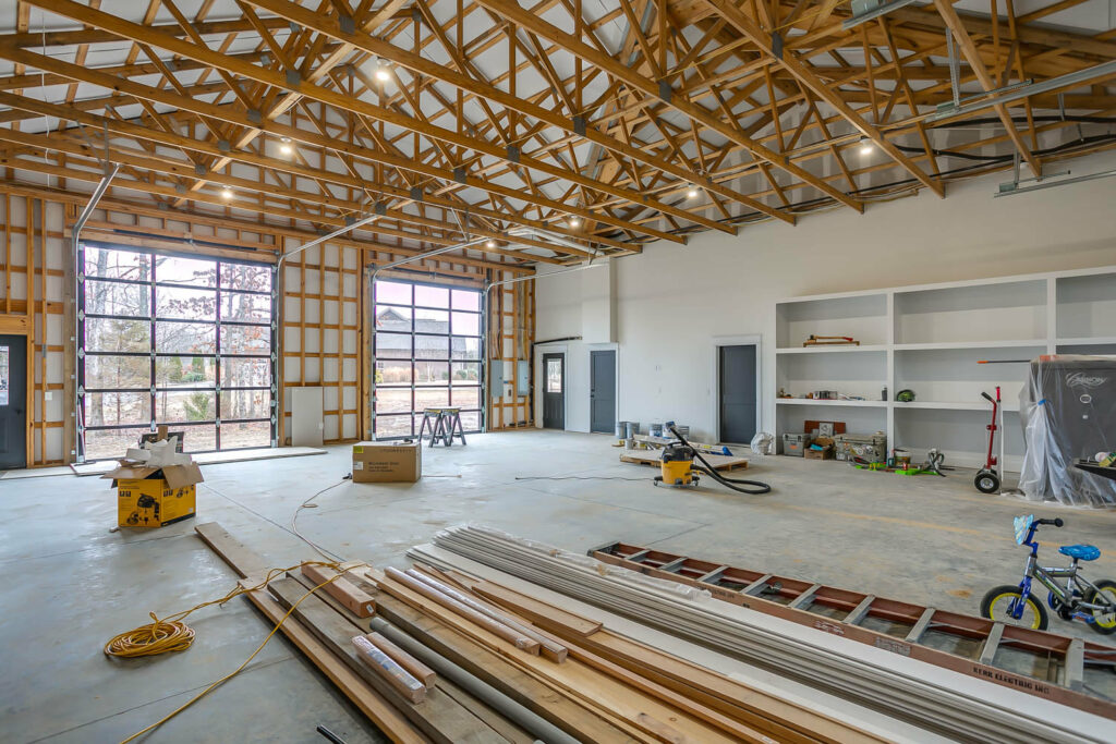 Huge Garage Interior