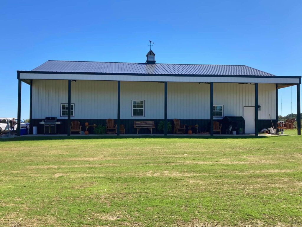 Tennessee barndominium exterior 