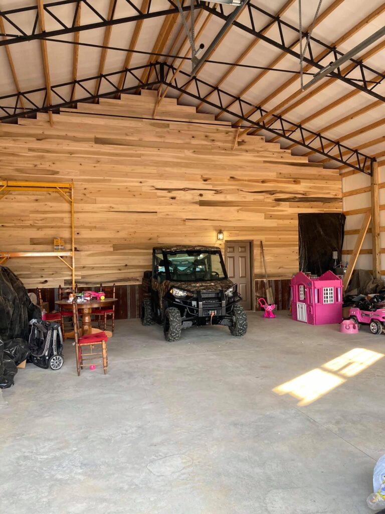 Tennessee barndominium interior 