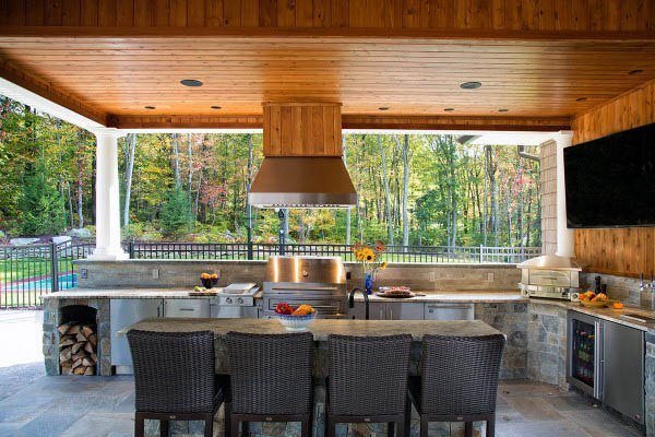 outdoor barndominium kitchens