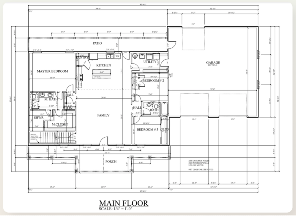 single-story barndominium floor plans