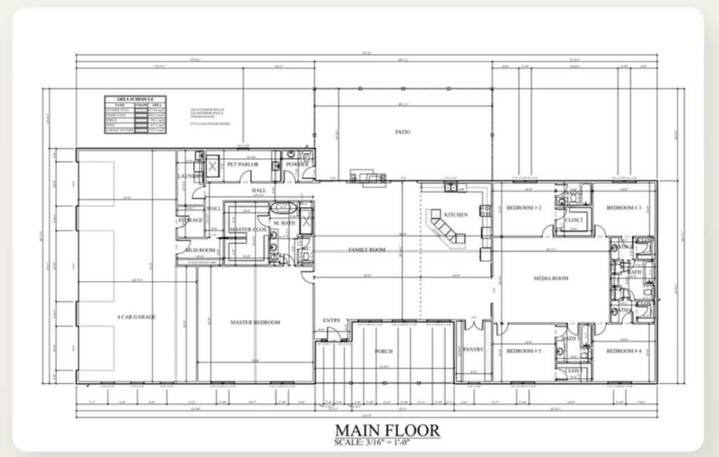 single-story barndominium floor plans